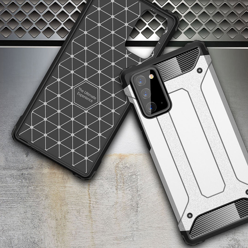 Pouzdro pro Samsung Galaxy Note 20 5G N981 / Note 20 N980, Techsuit, Hybrid Armor, Černé