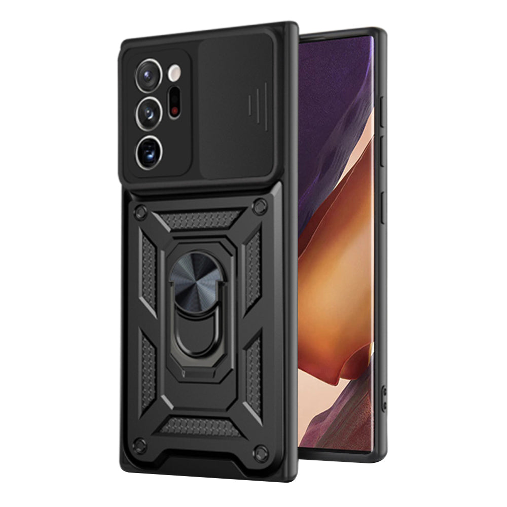 Pouzdro pro Samsung Galaxy Note 20 Ultra 5G N986 / Note 20 Ultra N985, Techsuit, CamShield, Černé