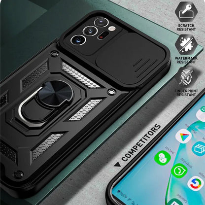 Pouzdro pro Samsung Galaxy Note 20 Ultra 5G N986 / Note 20 Ultra N985, Techsuit, CamShield, Černé