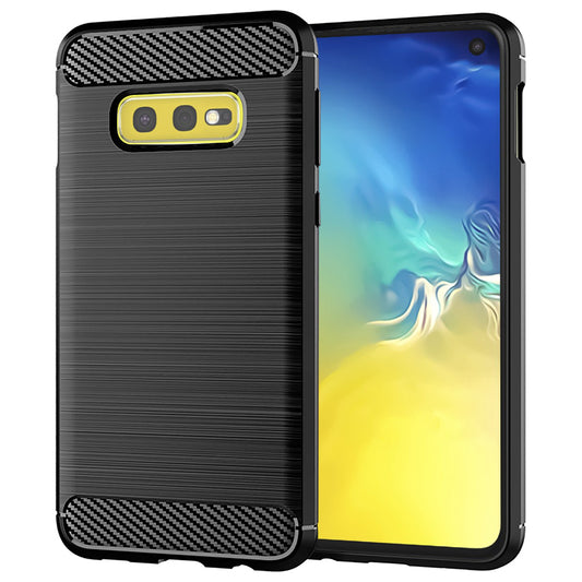 Pouzdro pro Samsung Galaxy S10e G970, Techsuit, Carbon, Černé
