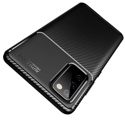 Pouzdro pro Samsung Galaxy S20 FE 2022 G781 / S20 FE 5G G781 / S20 FE G780, Techsuit, CarbonFiber, Černé