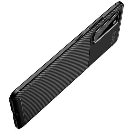 Pouzdro pro Samsung Galaxy S20 FE 2022 G781 / S20 FE 5G G781 / S20 FE G780, Techsuit, CarbonFiber, Černé