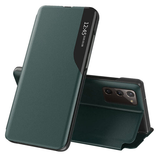 Pouzdro pro Samsung Galaxy S20 FE 2022 G781 / S20 FE 5G G781 / S20 FE G780, Techsuit, eFold, Zelené