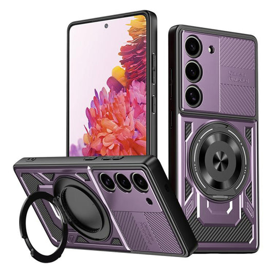 Pouzdro pro Samsung Galaxy S20 FE 2022 G781 / S20 FE 5G G781 / S20 FE G780, Techsuit, RuggedCam, Fialové