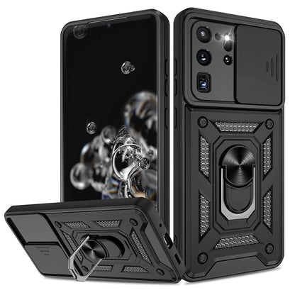 Pouzdro pro Samsung Galaxy S20 Ultra 5G G988 / S20 Ultra G988, Techsuit, CamShield, Černá