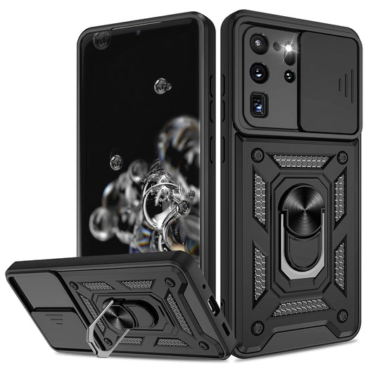 Pouzdro pro Samsung Galaxy S20 Ultra 5G G988 / S20 Ultra G988, Techsuit, CamShield, Černá