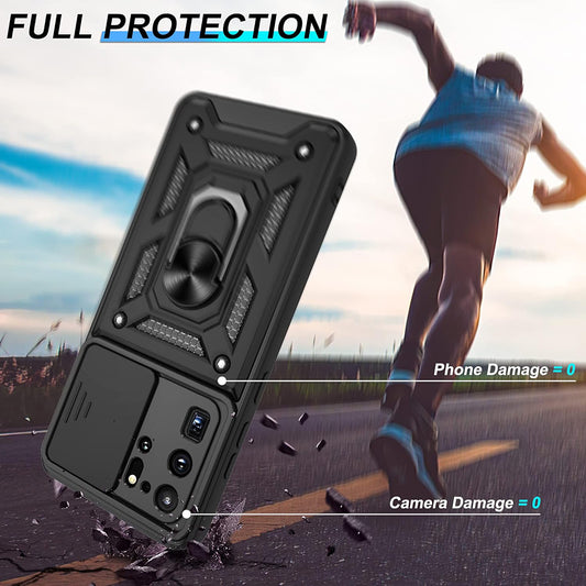 Pouzdro pro Samsung Galaxy S20 Ultra 5G G988 / S20 Ultra G988, Techsuit, CamShield, Černá