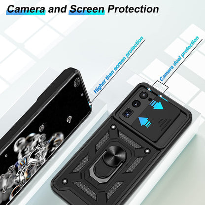 Pouzdro pro Samsung Galaxy S20 Ultra 5G G988 / S20 Ultra G988, Techsuit, CamShield, Černá