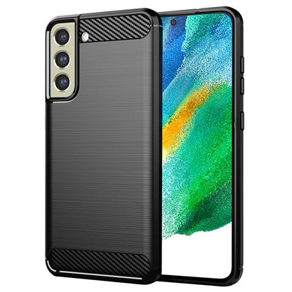Pouzdro pro Samsung Galaxy S21 FE 5G G990, Techsuit, Carbon, Černé