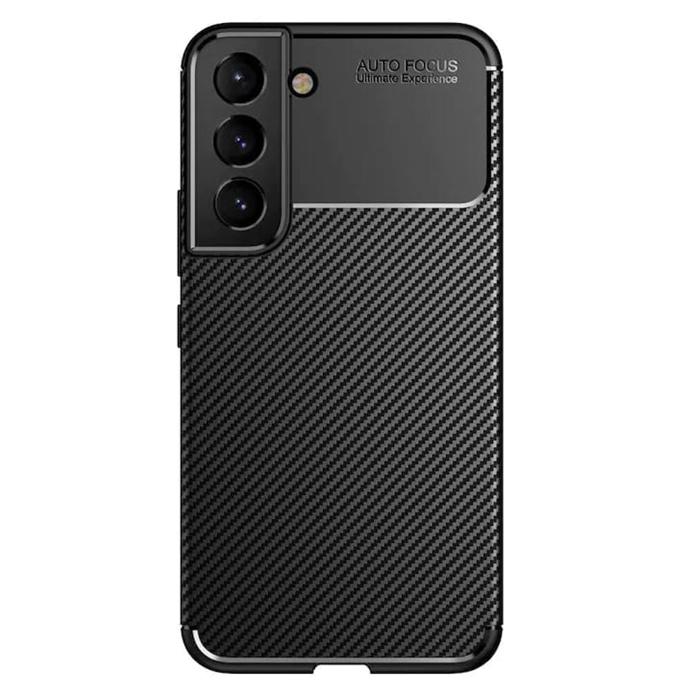 Pouzdro pro Samsung Galaxy S21 FE 5G G990, Techsuit, CarbonFiber, Černé