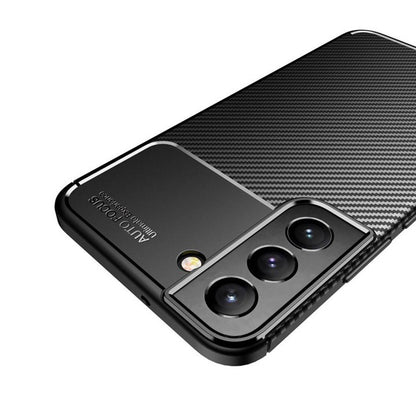 Pouzdro pro Samsung Galaxy S21 FE 5G G990, Techsuit, CarbonFiber, Černé