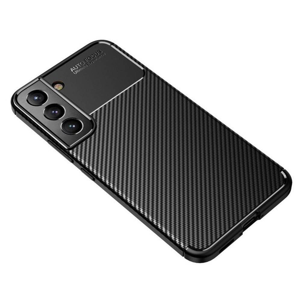 Pouzdro pro Samsung Galaxy S21 FE 5G G990, Techsuit, CarbonFiber, Černé