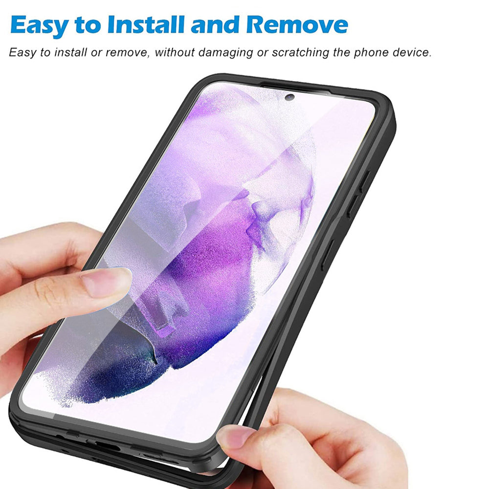 Pouzdro pro Samsung Galaxy S21 FE 5G G990, Techsuit, ColorVerse 360, Černá
