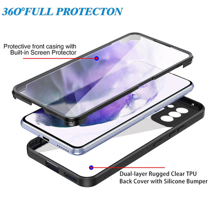 Pouzdro pro Samsung Galaxy S21 FE 5G G990, Techsuit, ColorVerse 360, Černá