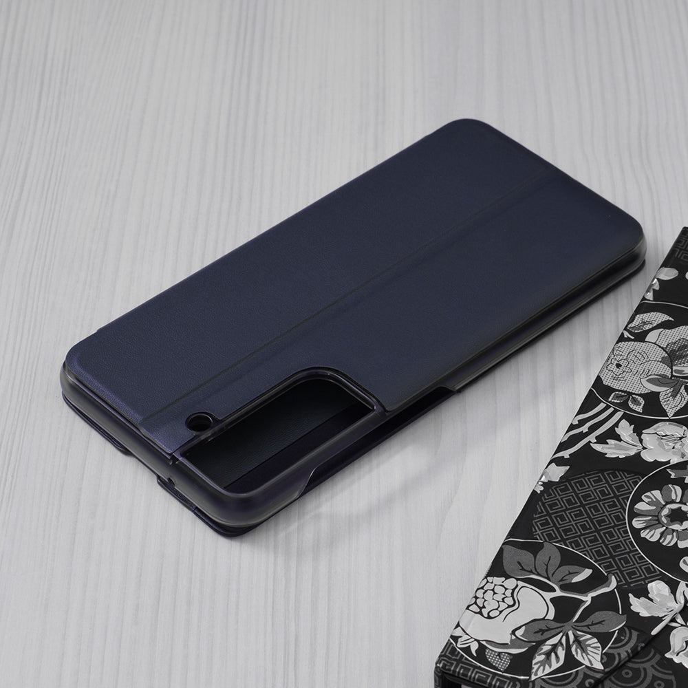 Pouzdro pro Samsung Galaxy S21 FE 5G G990, Techsuit, eFold, Tmavě modré