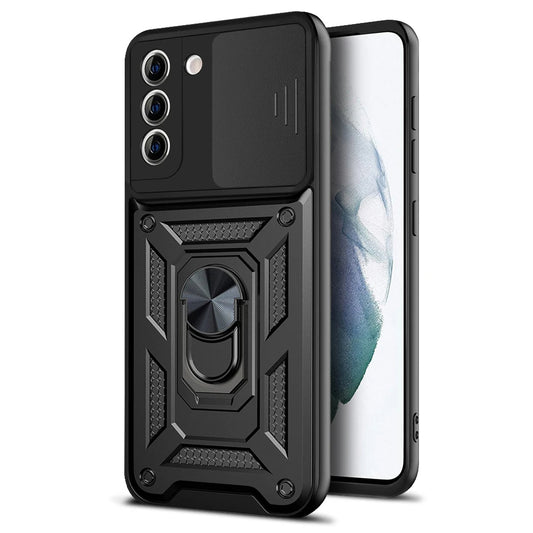 Pouzdro pro Samsung Galaxy S21+ 5G G996, Techsuit, CamShield, Černé