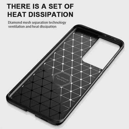 Pouzdro pro Samsung Galaxy S21 Ultra 5G G998, Techsuit, CarbonFiber, Černé