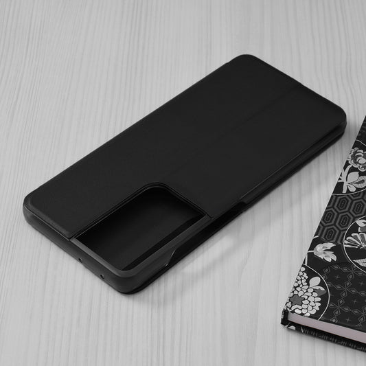 Pouzdro pro Samsung Galaxy S21 Ultra 5G G998, Techsuit, eFold, Černé