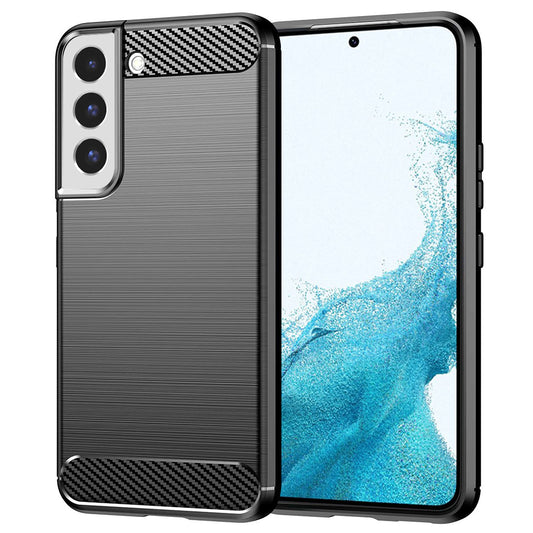 Pouzdro pro Samsung Galaxy S22 5G S901, Techsuit, Carbon, Černé