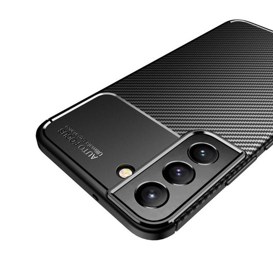 Pouzdro pro Samsung Galaxy S22 5G S901, Techsuit, CarbonFiber, Černé