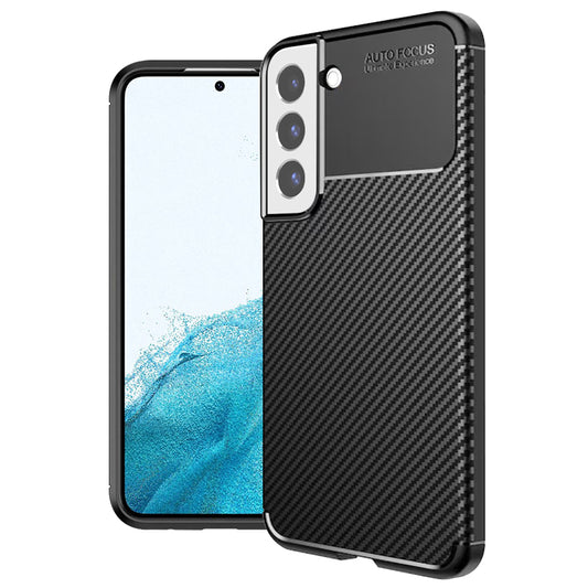 Pouzdro pro Samsung Galaxy S22 5G S901, Techsuit, CarbonFiber, Černé