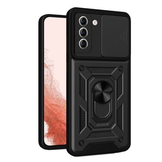 Pouzdro pro Samsung Galaxy S22+ 5G S906, Techsuit, CamShield, Černé