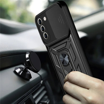 Pouzdro pro Samsung Galaxy S22+ 5G S906, Techsuit, CamShield, Černé