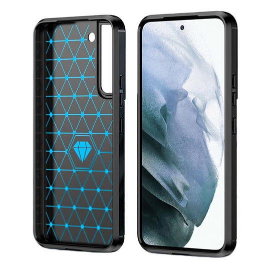 Pouzdro pro Samsung Galaxy S22+ 5G S906, Techsuit, Carbon, Černé