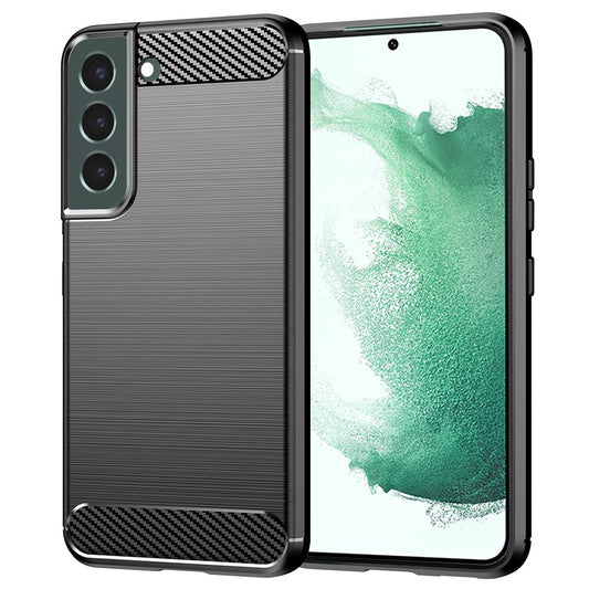 Pouzdro pro Samsung Galaxy S22+ 5G S906, Techsuit, Carbon, Černé