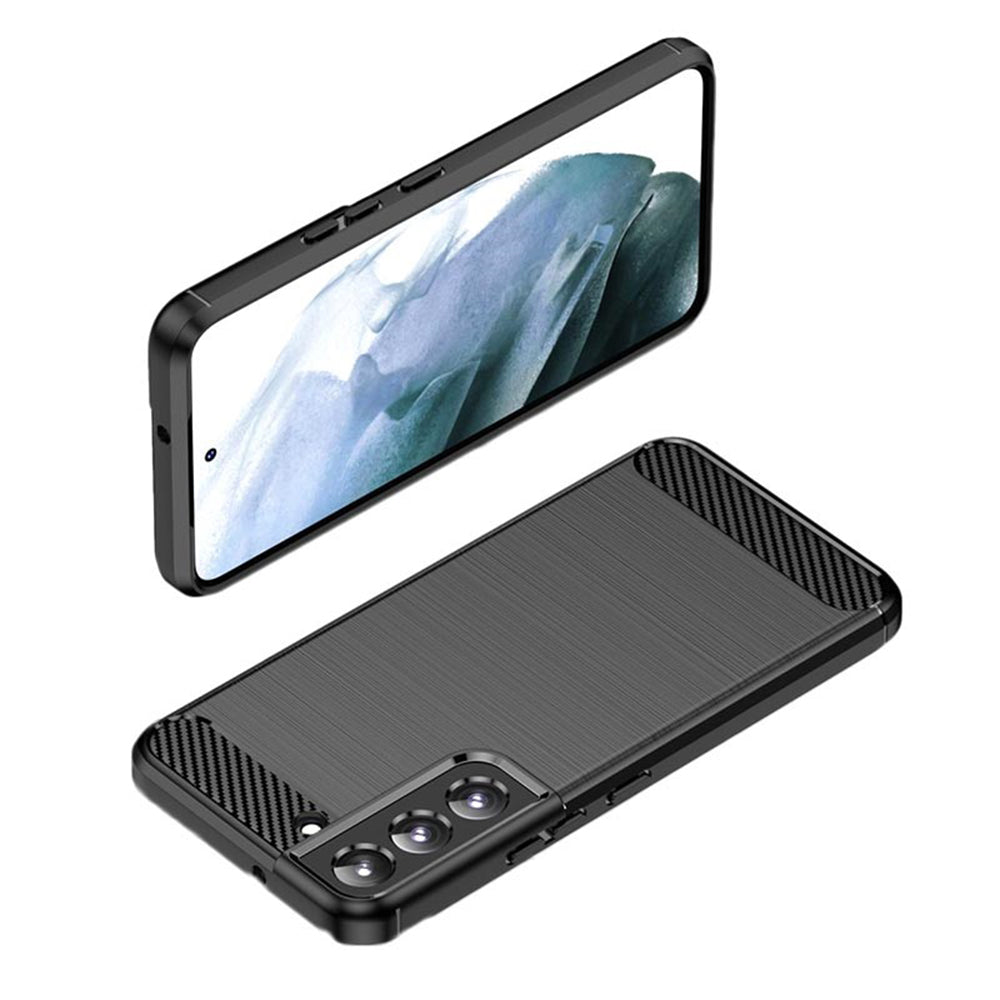 Pouzdro pro Samsung Galaxy S22+ 5G S906, Techsuit, Carbon, Černé