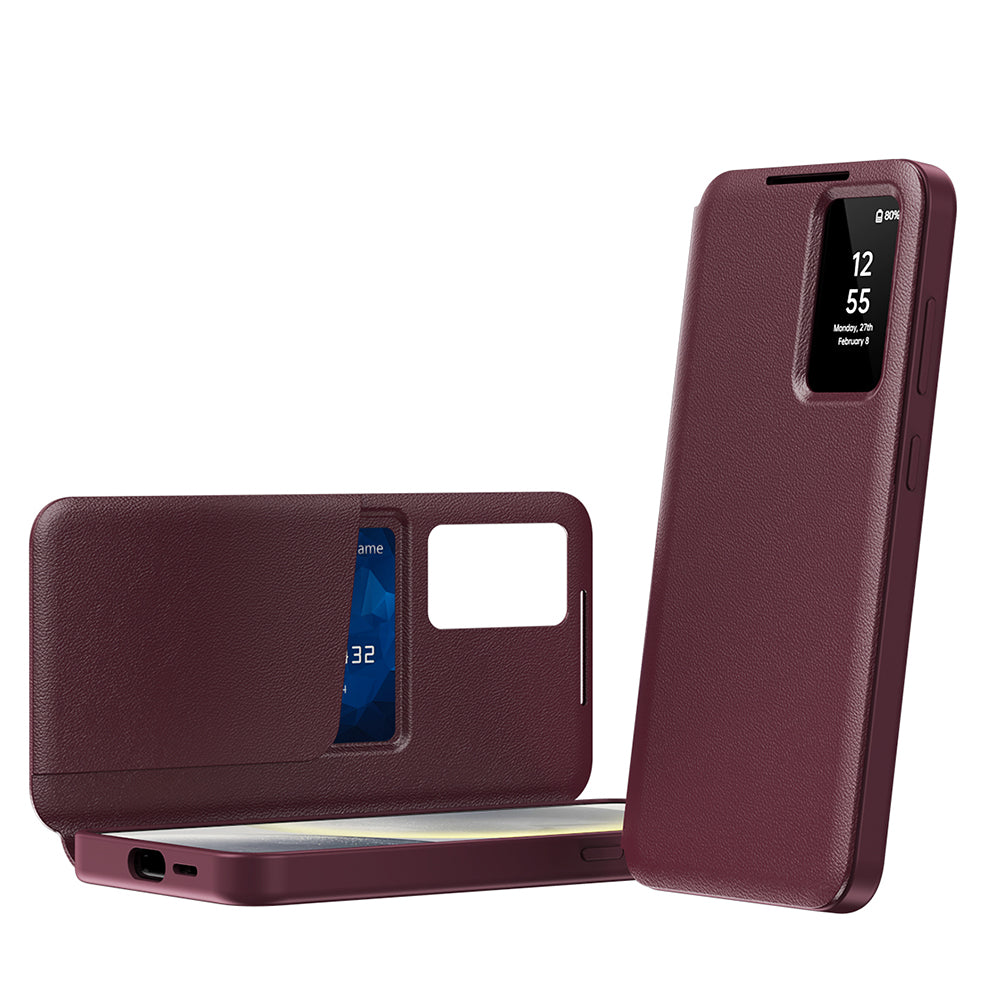 Pouzdro pro Samsung Galaxy S22+ 5G S906, Techsuit, SmartView, Červené