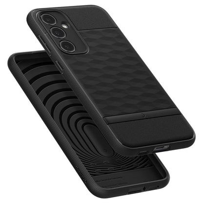 Pouzdro pro Samsung Galaxy S23 FE S711, Spigen, Caseology Parallax, Matně černé