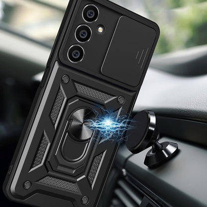 Pouzdro pro Samsung Galaxy S23 FE S711, Techsuit, CamShield, Černá