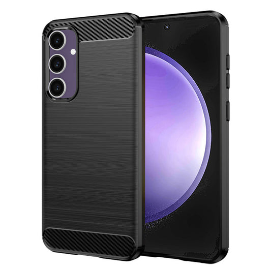 Pouzdro pro Samsung Galaxy S23 FE S711, Techsuit, Carbon, Černé
