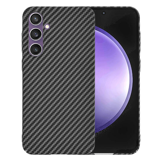 Pouzdro pro Samsung Galaxy S23 FE S711, Techsuit, Carbonite FiberShell, Černé