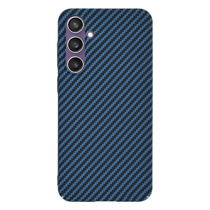 Pouzdro pro Samsung Galaxy S23 FE S711, Techsuit, Carbonite FiberShell, Tyrkysové