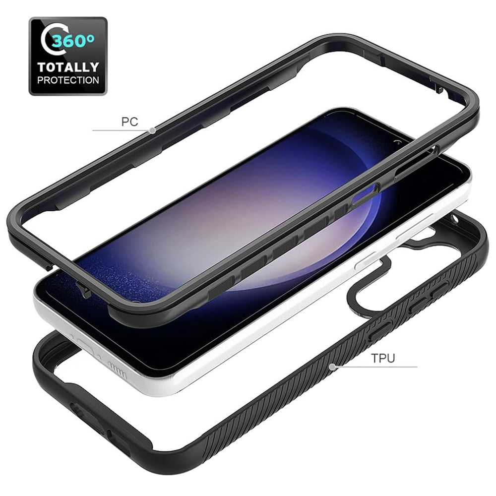 Pouzdro pro Samsung Galaxy S23 FE S711, Techsuit, Defense360 Pro, Černé