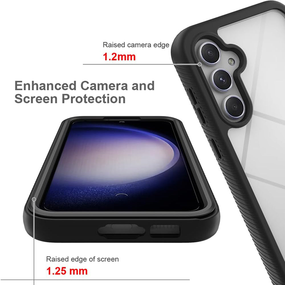 Pouzdro pro Samsung Galaxy S23 FE S711, Techsuit, Defense360 Pro, Černé