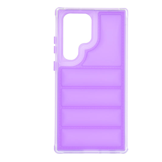 Pouzdro pro Samsung Galaxy S23 FE S711, Techsuit, Wave Shield, Fialové