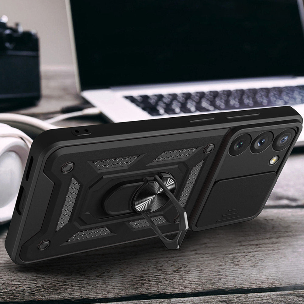 Pouzdro pro Samsung Galaxy S23+ S916, Techsuit, CamShield, Černé
