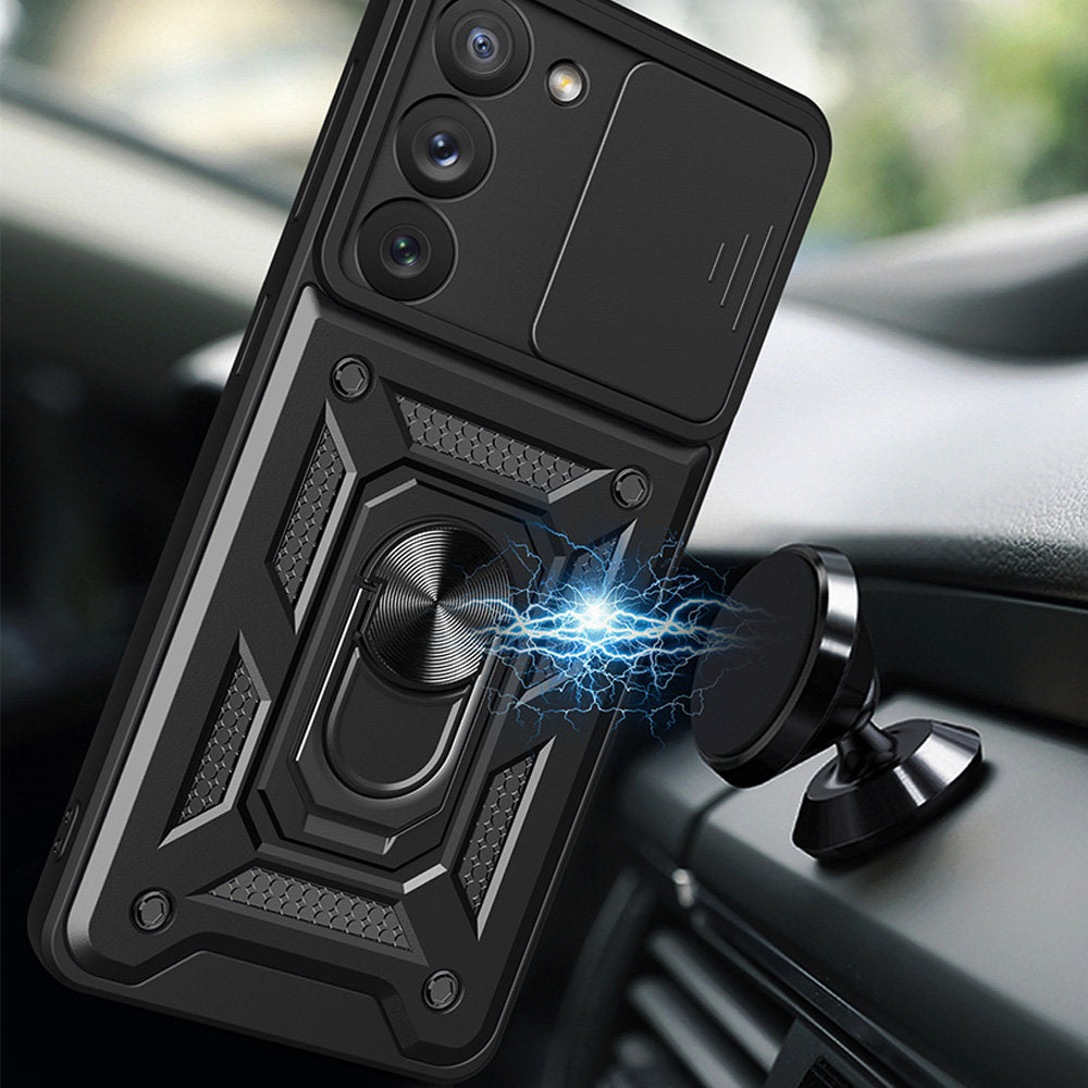 Pouzdro pro Samsung Galaxy S23+ S916, Techsuit, CamShield, Černé