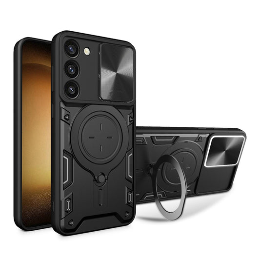 Pouzdro pro Samsung Galaxy S23 S911, Techsuit, CamGuard Pro, Černé