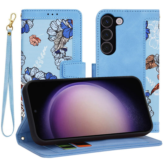 Pouzdro pro Samsung Galaxy S23 S911, Techsuit, FlipCraft, Modré