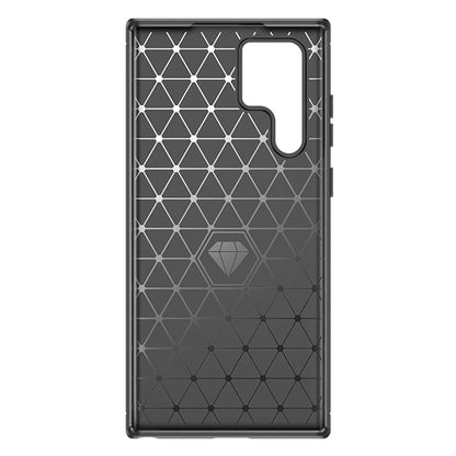 Pouzdro pro Samsung Galaxy S23 Ultra S918, Techsuit, Carbon, Černé