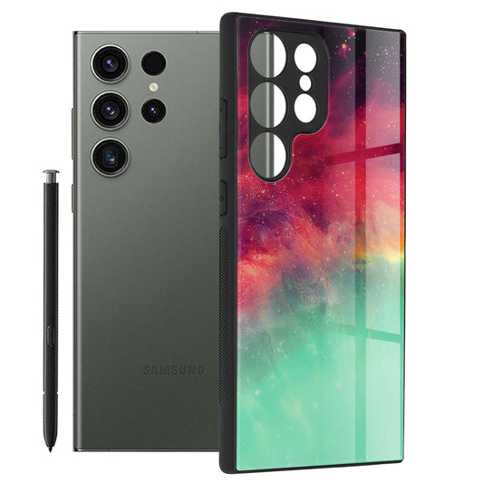 Pouzdro pro Samsung Galaxy S23 Ultra S918, Techsuit, Glaze, Tyrkysová