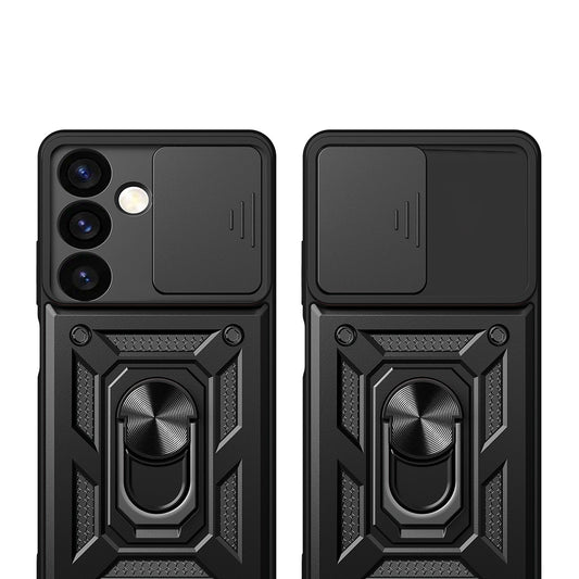 Pouzdro pro Samsung Galaxy S24 FE S721, Techsuit, CamShield, Černé