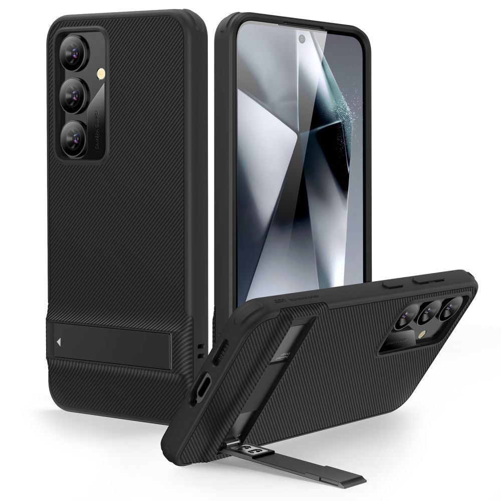 Pouzdro pro Samsung Galaxy S24+ S926, ESR, Air Shield Boost Kickstand, Černá