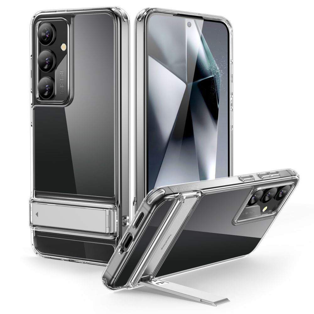 Pouzdro pro Samsung Galaxy S24+ S926, ESR, Air Shield Boost Kickstand, Průhledné