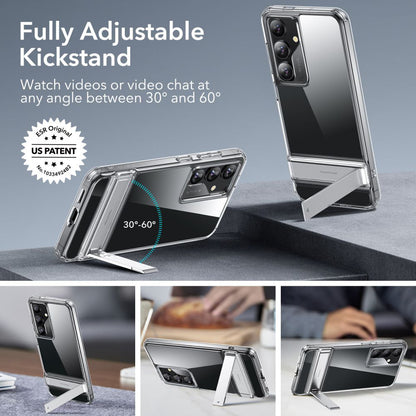 Pouzdro pro Samsung Galaxy S24+ S926, ESR, Air Shield Boost Kickstand, Průhledné