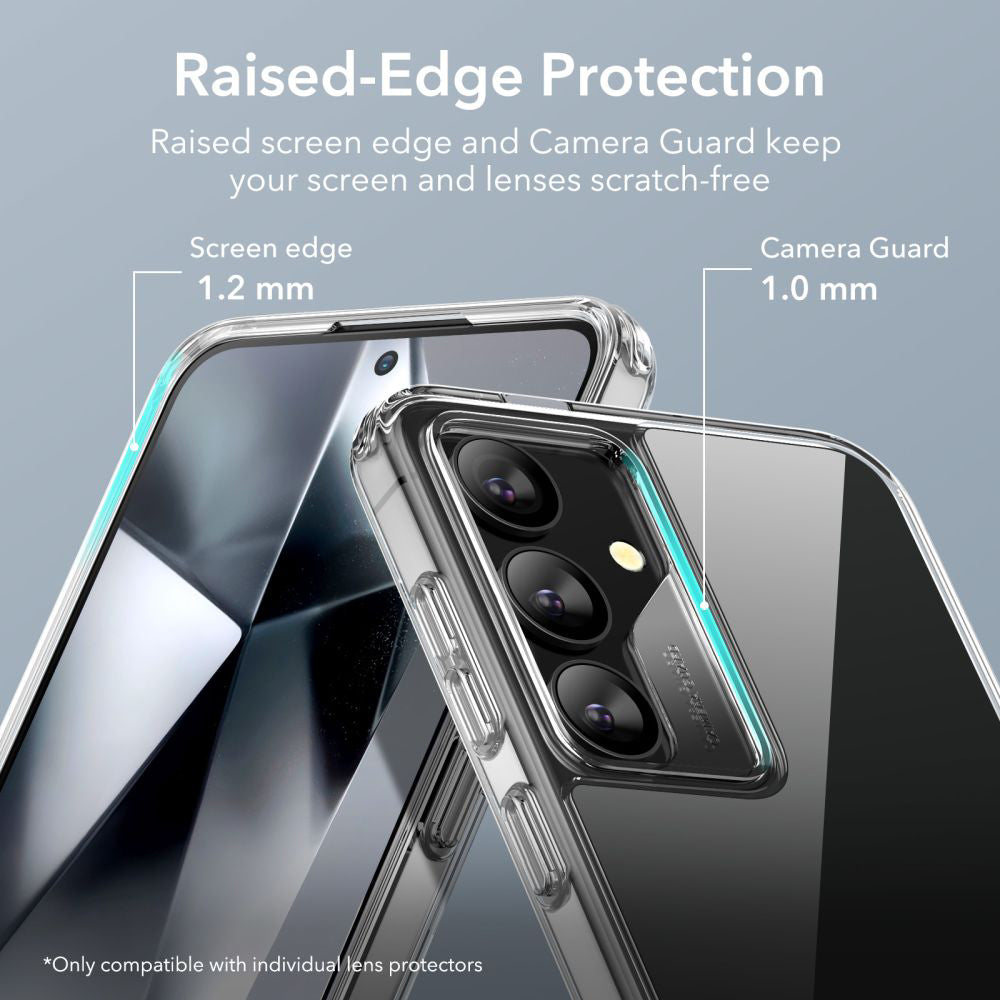 Pouzdro pro Samsung Galaxy S24+ S926, ESR, Air Shield Boost Kickstand, Průhledné